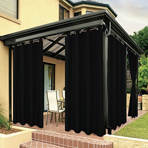 BONZER Waterproof Curtains (Black)