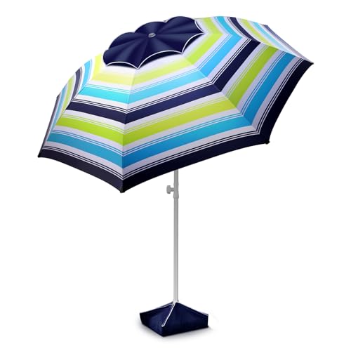 Fisqueen 8FT Large Beach Umbrella (Most Reviewed)