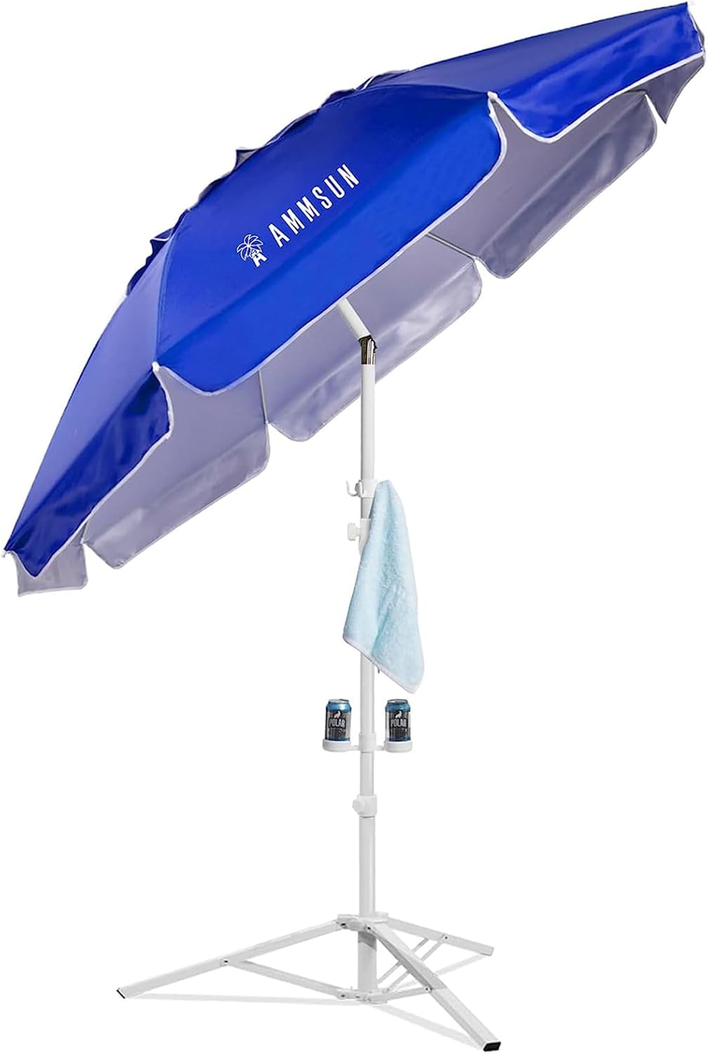 AMMSUN Shade Umbrella (Blue)