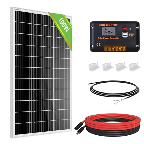 ECO-WORTHY 100W Solar Panel Kit