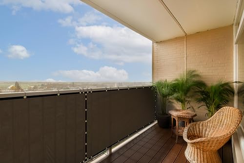 ColourTree Brown 3' x 200' Privacy Screen