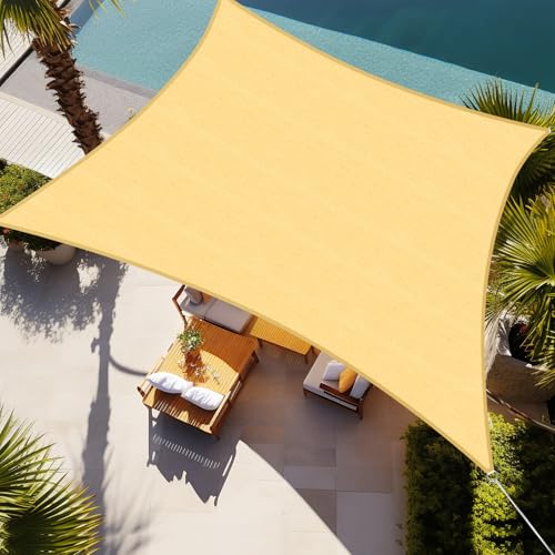 Shade&Beyond Rectangle 24'X24' Sun Shade Sail