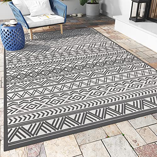 MontVoo Outdoor Rug Carpet 5x8 ft
