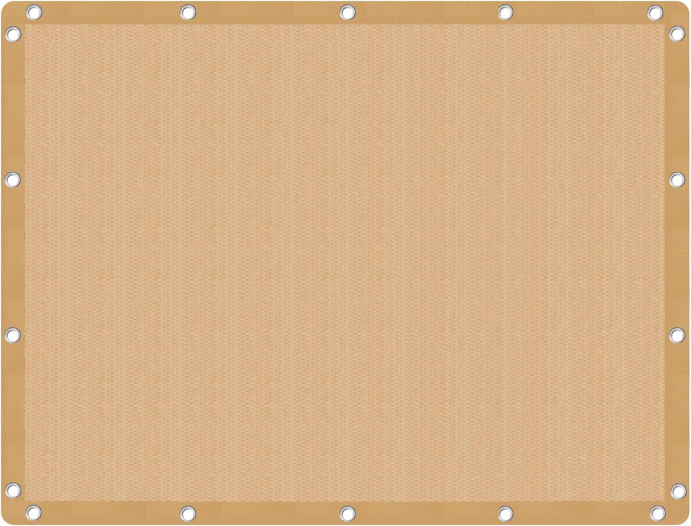 VICLLAX 90% Shade Fabric 6x8 FT (Wheat)