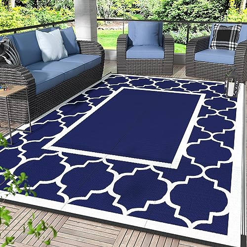 GENIMO 6' x 9' Outdoor Rug Waterproof