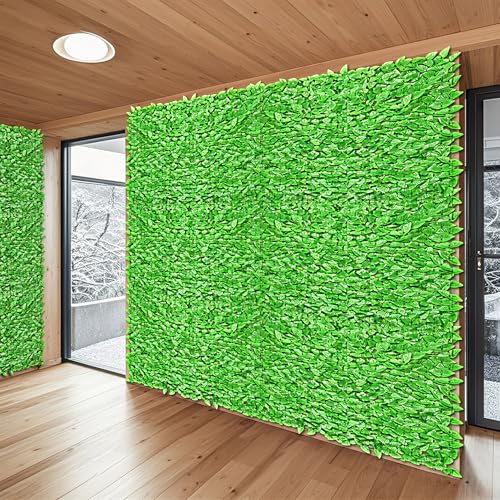 Patio Paradise 58"x315"-1Pc Faux Ivy Fence Privacy Screen Artificial Greenery Wall Backdrop,Fake Grass Wall Panels for Outside Apartment Balcony,Vine Leaf Decor for Outdoor Patio Chain Link