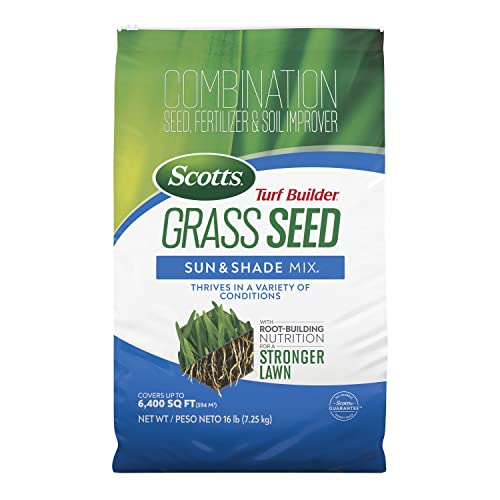 Scotts Turf Builder Grass Seed Sun & Shade Mix (16 lbs.)