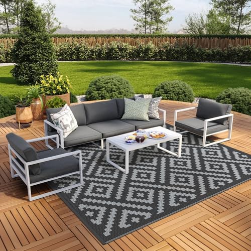 GENIMO Outdoor Rugs 8x10 (Geometric)