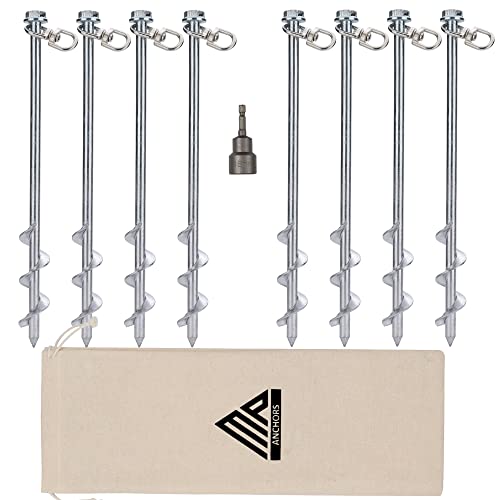 MightyPhine Earth Anchors
