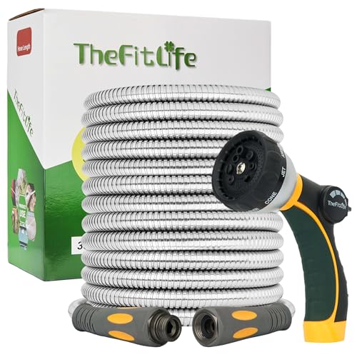 TheFitLife Flexible Metal Garden Hose
