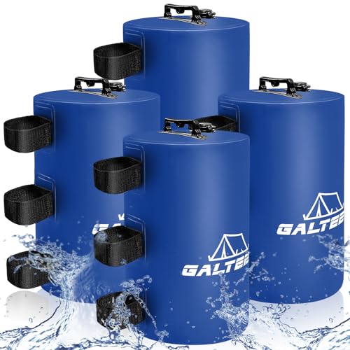 Canopy Water Weight Bag,88 LBS Water Tent Weights Set of 4 Leg Weights for Pop Up Canopy,Canopies,Tent,Gazebo,Blue