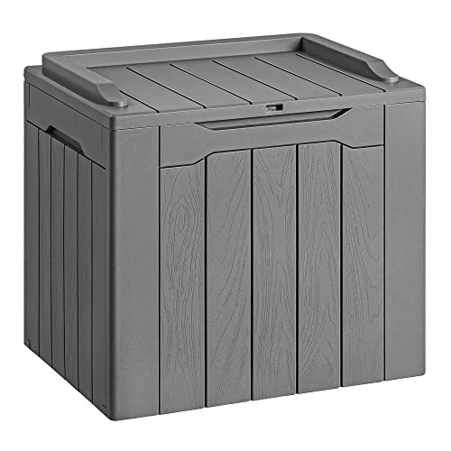 Devoko 30 Gallon Resin Deck Box (Grey)