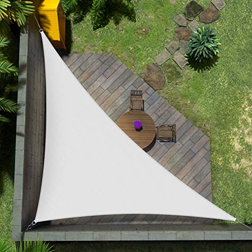 Amgo 16' x 17' x 23.3' White Triangle