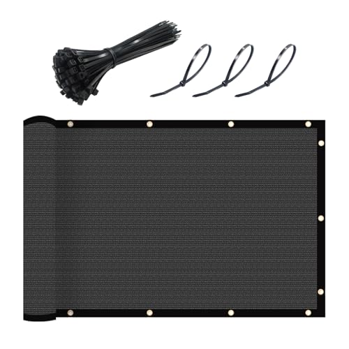 UPGRADE Fence Privacy Screen 8' x 50' (Dark Grey)