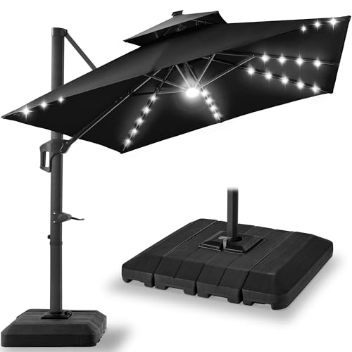 Best Choice Products 10x10ft Cantilever Patio Umbrella