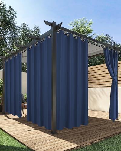 HolidayIdeas Outdoor Curtains 54x95 (Navy)