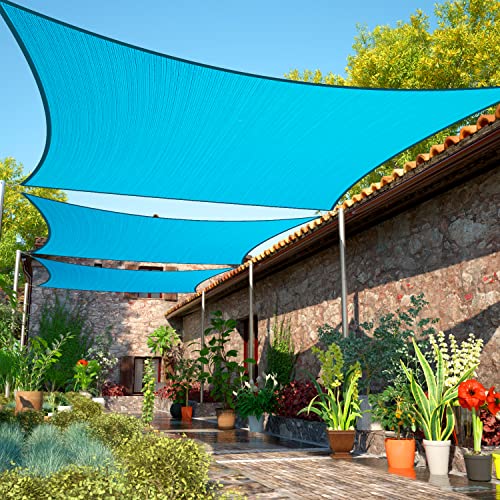 ShadeMart 12' x 12' Turquoise Sail
