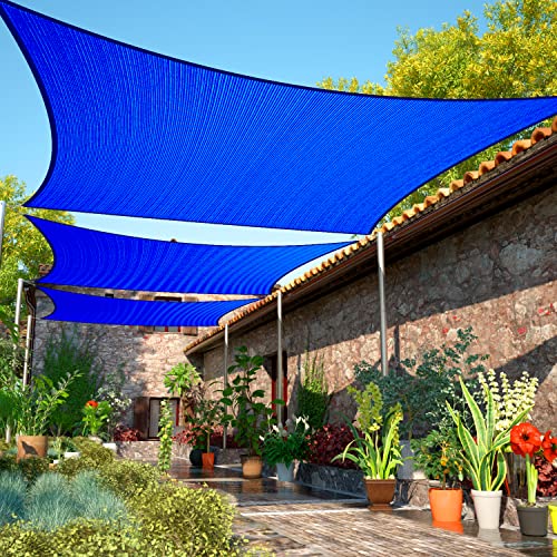 ShadeMart 8' x 23' Blue Sun Shade Sail