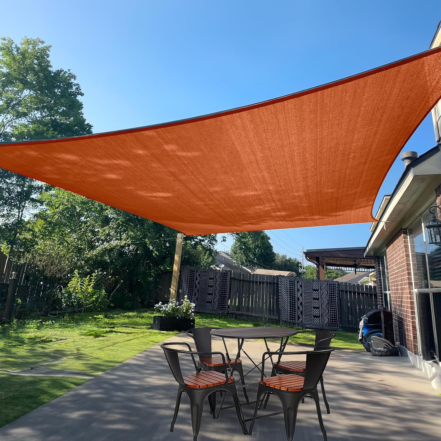 SUNLAX Sun Shade Sail 10' x 15'