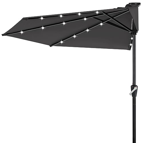 ABCCANOPY Solar Half Umbrella