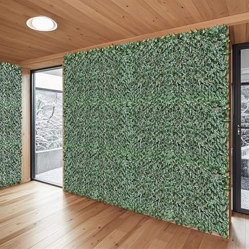 Patio Paradise 6'x14'-3Pc Faux Ivy Fence Privacy Screen Artificial Greenery Wall Backdrop,Fake Grass Wall Panels for Outside Apartment Balcony,Vine Leaf Decor for Outdoor Patio Chain Link
