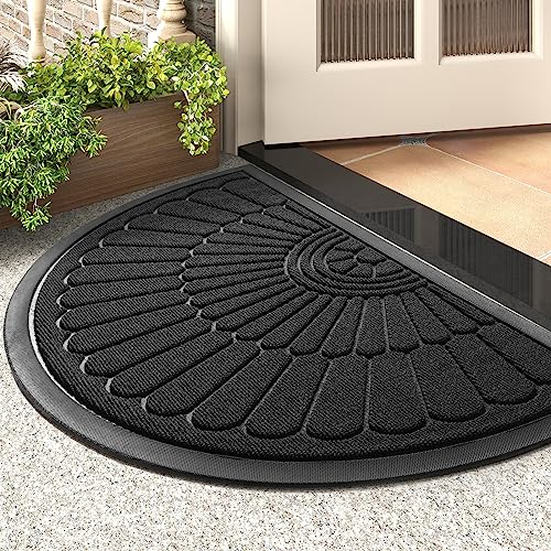 tchdio Rubber Non Slip Doormat (24x36)
