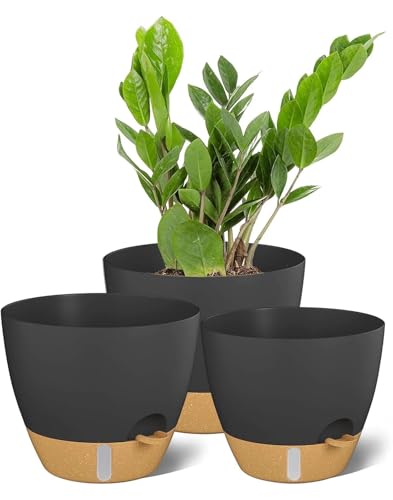 ZMTECH 9/10/12 Inch Plant Pots Sets