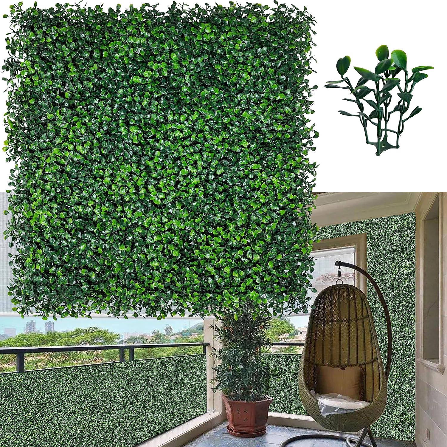 Artificial Grass Wall Backdrop Panels (ODTORY)