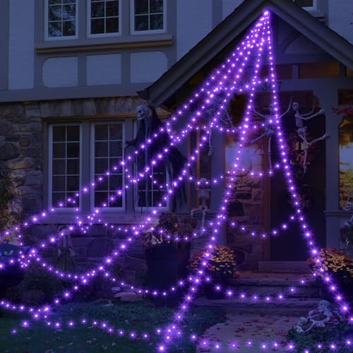 Dorizeg Spider Web Lights (Purple)