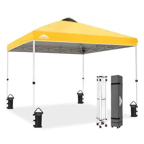 EAGLE PEAK Pop Up Canopy 10x10 (Yellow)