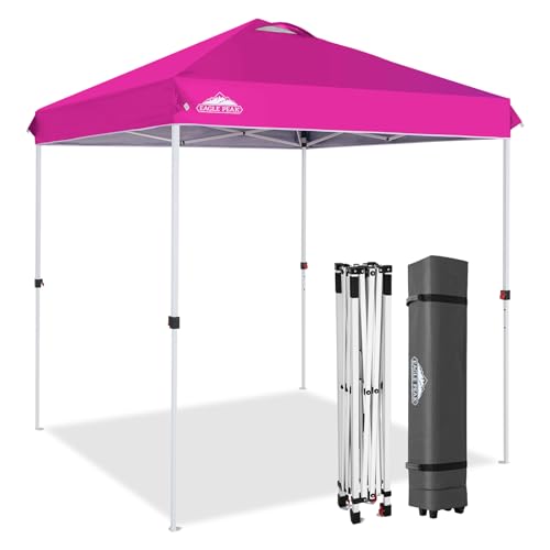 EAGLE PEAK Pop Up Canopy 6.6x6.6 (Pink)