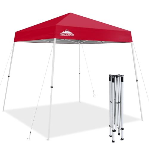 EAGLE PEAK 8x8 Pop-up Canopy (Red)