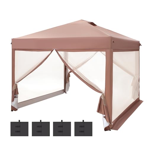 PHI VILLA 10' x 10' Pop Up Canopy