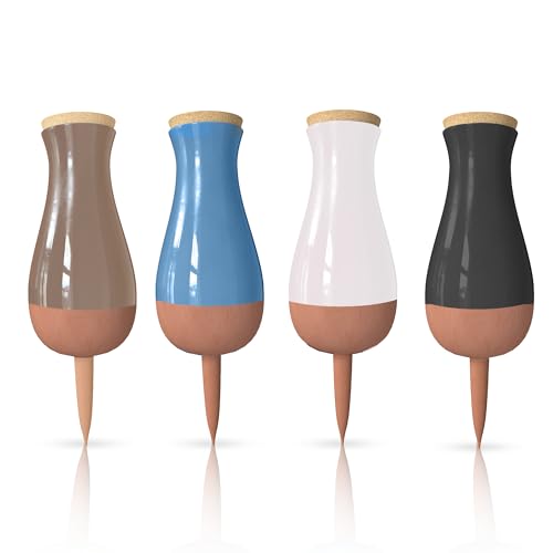 Ollas (Set of 4) | 12oz Terracotta Plant Watering Globes