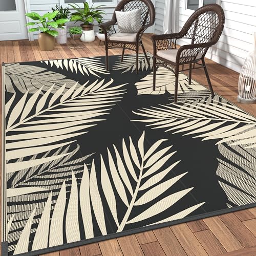 GENIMO Outdoor Rug (Black&Beige)