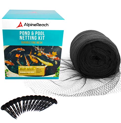 AlpineReach Koi Pond Netting Kit 40 x 40 ft