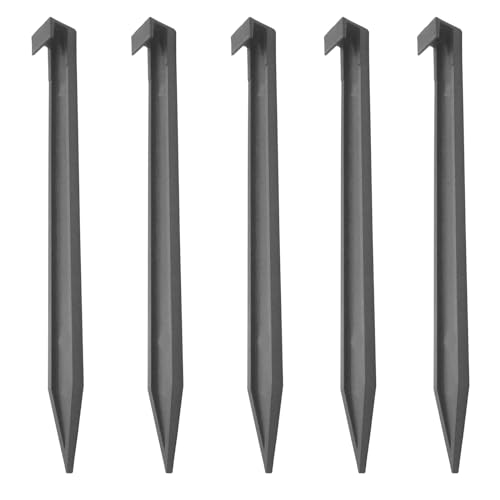 80 Pcs Garden Landscape Anchoring Stakes,10 Inche Yard Stakes for Terrace Boards, Weed Fabric, Garden Inflatable Decor Fixing