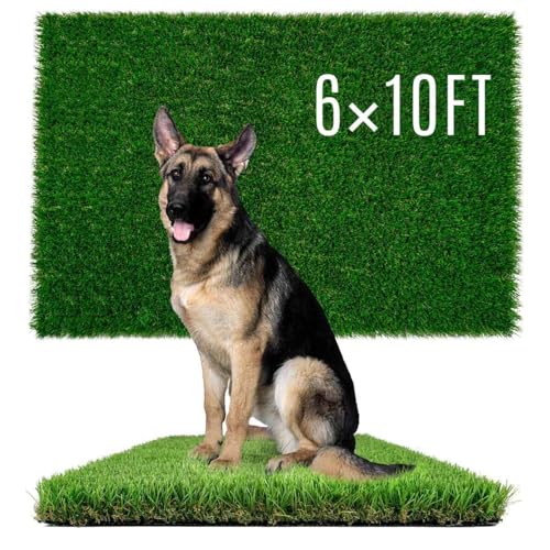 Fake Grass for Dog to Pee on Artificial Grass for Dogs Grass Turf Mats for Puppy Pee Training Dog Pee Pads Extra Large for Dogs 6x10FT Dog Supplies Reusable