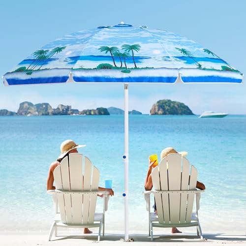 MEWAY 8.5ft Beach Umbrella