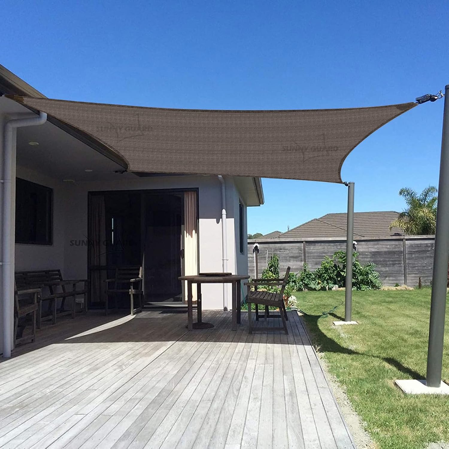 SUNNY GUARD 9'x16' Brown Rectangle
