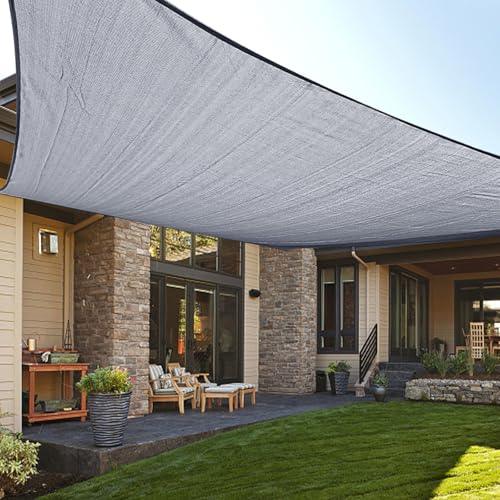 LOVE STORY 14'x14' Silver Sun Shade Sail