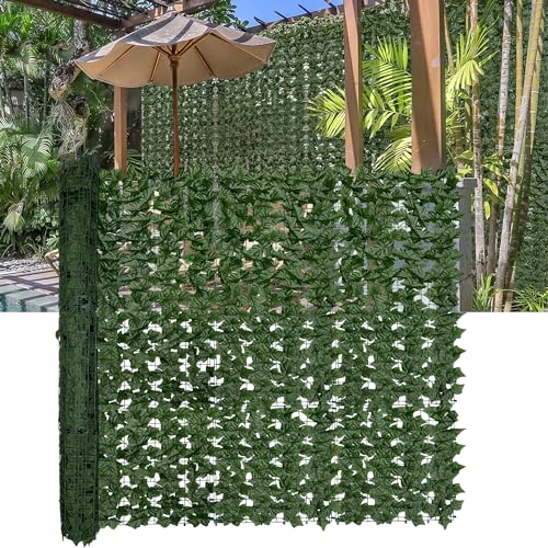 DOPGIB Artificial Ivy Privacy Fence Screen