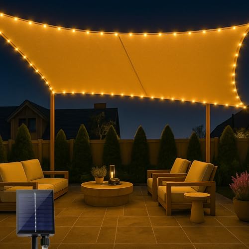 MeetYr Life LED Shade Sail