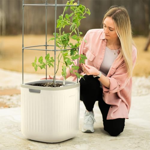 Vego garden 15" Planter w/ Trellis