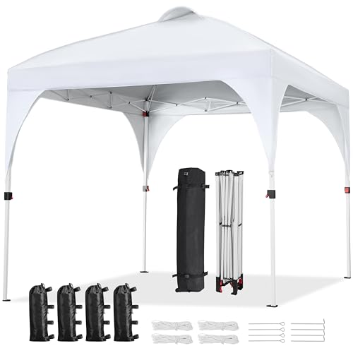 Yaheetech 8x8 Pop Up Canopy (White)