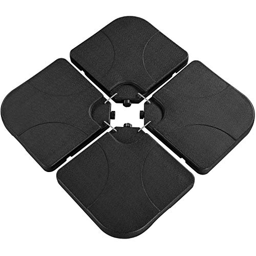 Yaheetech 4‑Piece Fillable Base Stand (Set of 4)