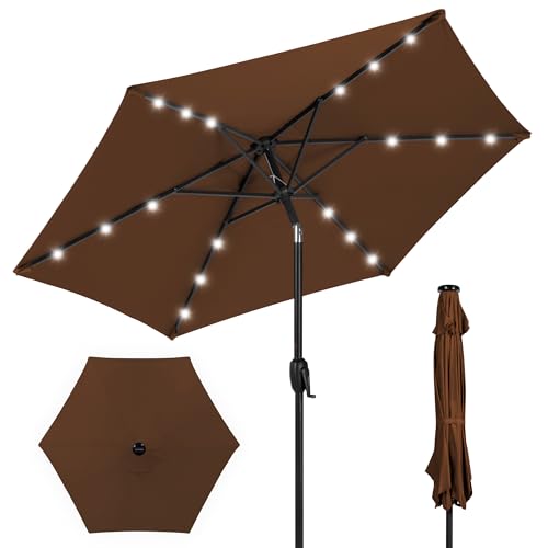 Best Choice Products 7.5ft Solar LED Umbrella