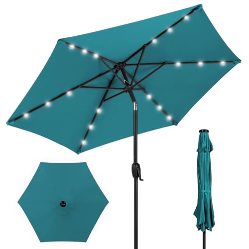 Best Choice Products 7.5ft Solar Market Umbrella