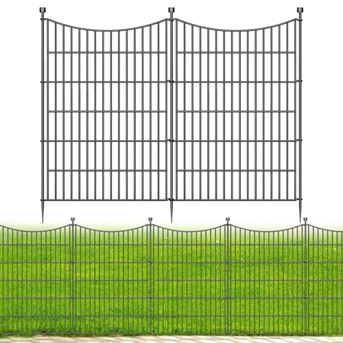 CLEASO 5 Panels No Dig Dog Fence