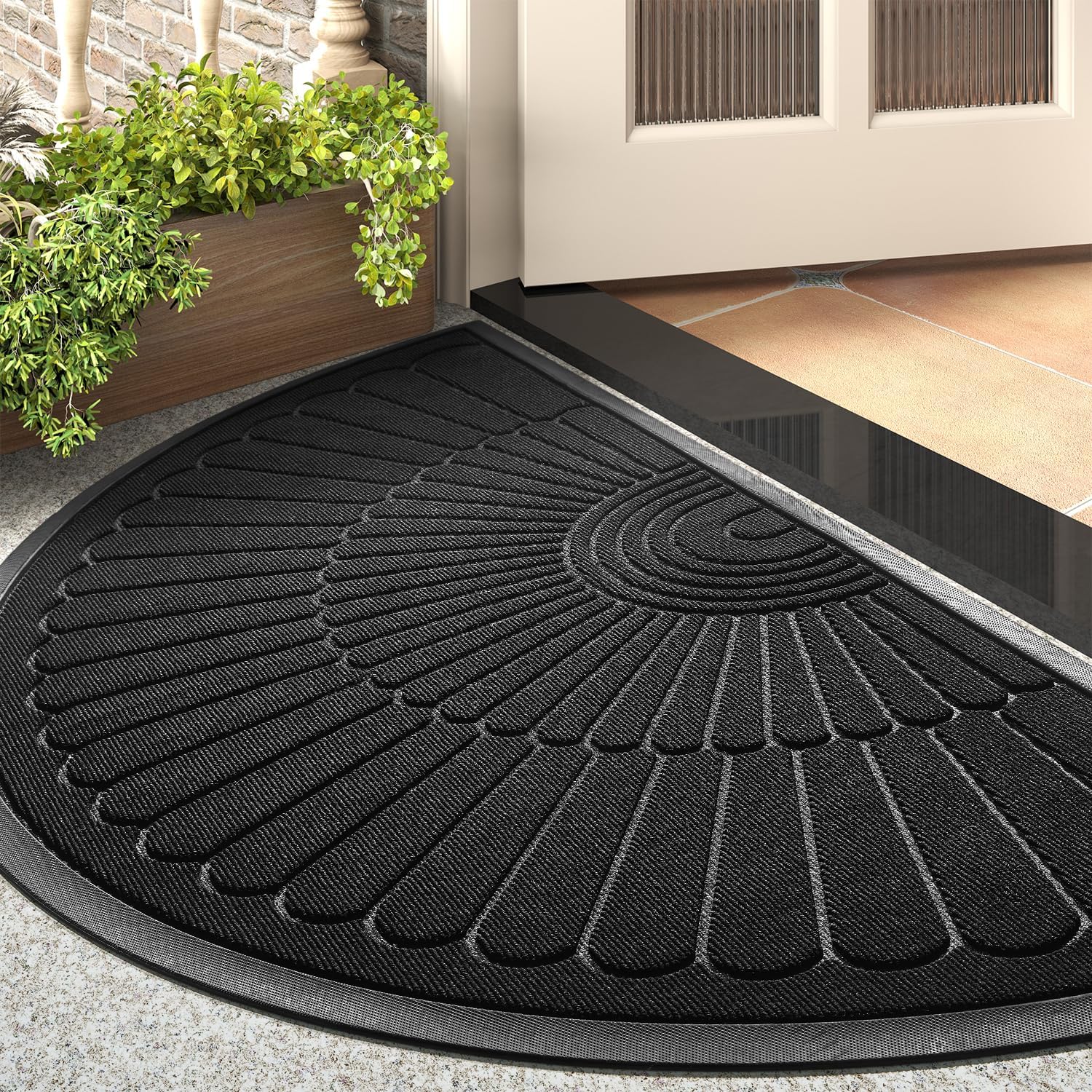 tchdio Door Mat Outdoor Indoor Entrance Doormat